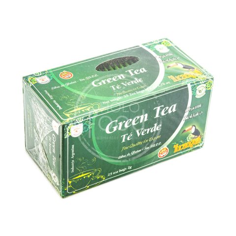 Té - Verde orgánico (25 saquitos de 2g)