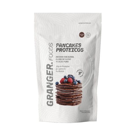 Mezcla para Pancakes Proteicos - Sabor Chocolate (400 gr - Rinde 16 unidades)