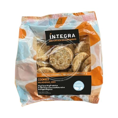 Galletitas de avena, almendra y coco (120 g)